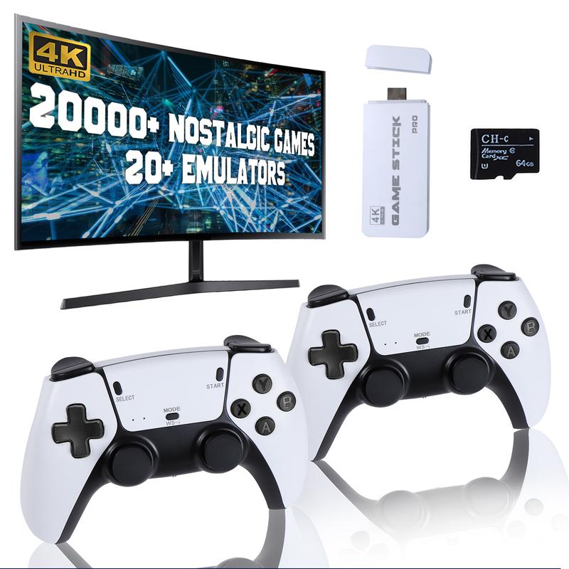 4K Game Stick With 20,000+ Games